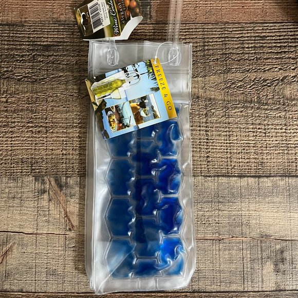 Beverage Chill Bag/ Freeze Tote / SPECIAL TWO FOR $14 /Clear Wine Bag- NWT - Picture 7 of 9